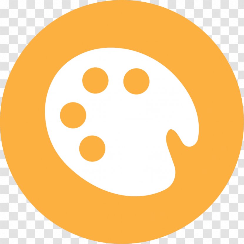 Orange Background - Smile - Logo Emoticon Transparent PNG