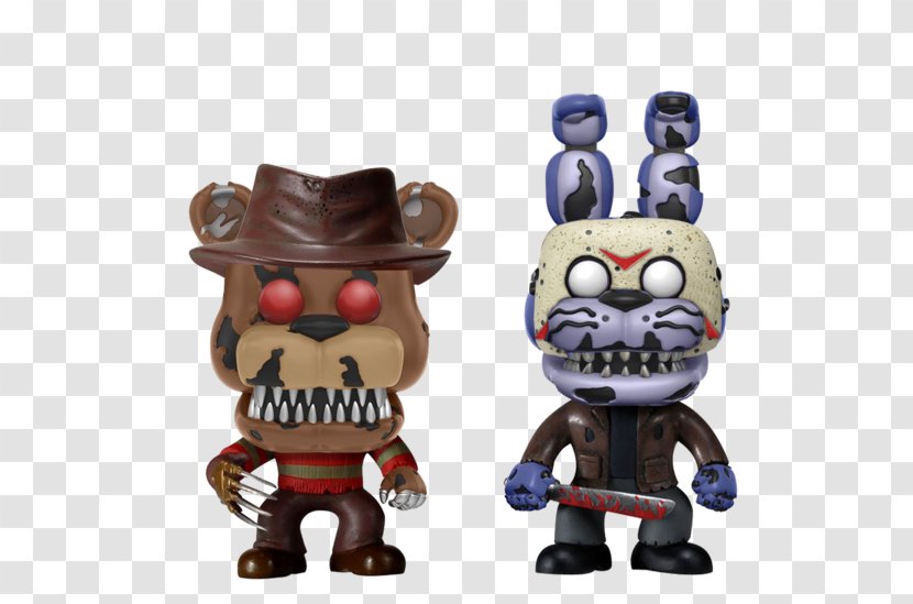 Freddy Krueger Five Nights At Freddy's: Sister Location Funko Action & Toy Figures - Stuffed Animals Cuddly Toys - Friday 13 Transparent PNG