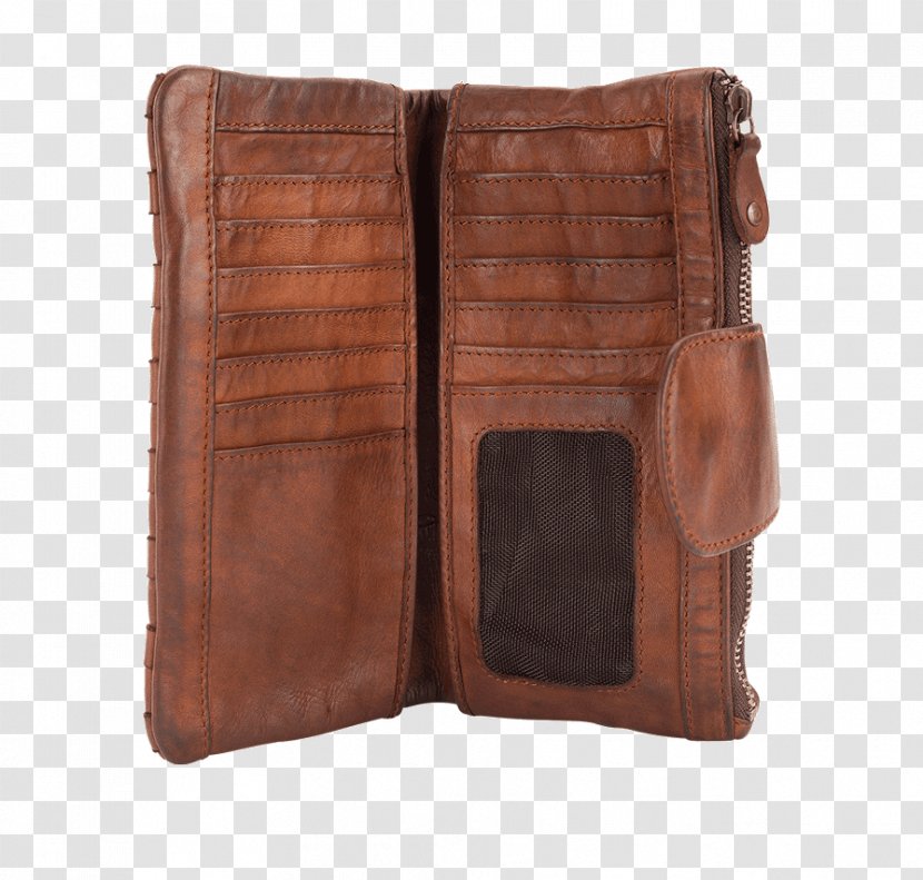 Leather Wallet Tasche Bag Vintage Clothing - Brown Transparent PNG