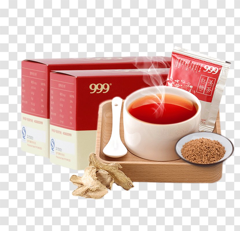 Ginger Tea Brown Sugar - Syrup - Sugar, On A Wooden Box Transparent PNG