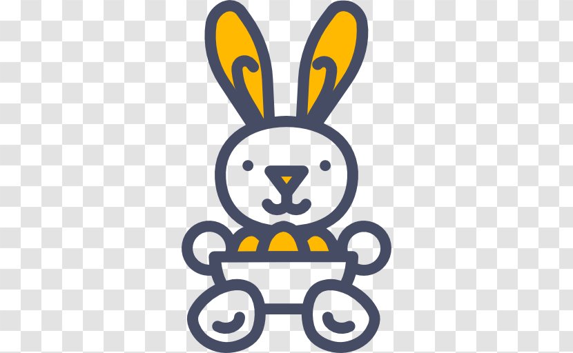 Hare Cartoon Animal Clip Art - Easter Bunny Transparent PNG