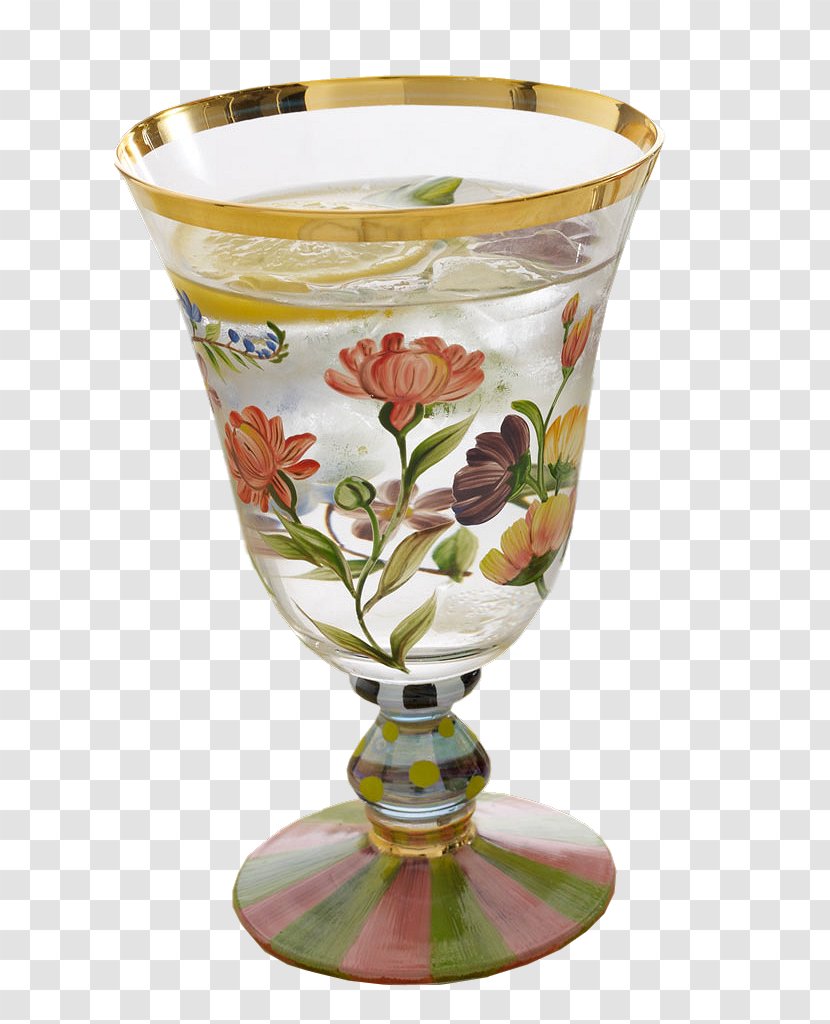Table-glass Tableware Flower Vase - Drinkware - Decor Transparent PNG