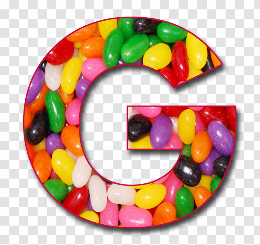 Letter Case Alphabet G - Candy - Black Beans Transparent PNG
