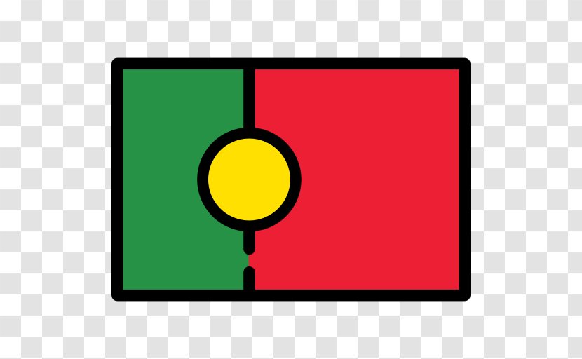 Flag Of Portugal - Icon Design Transparent PNG