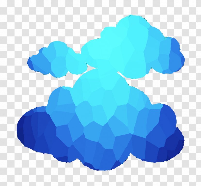 Cloud Computing Sky - Meteorological Phenomenon - Electric Blue Transparent PNG