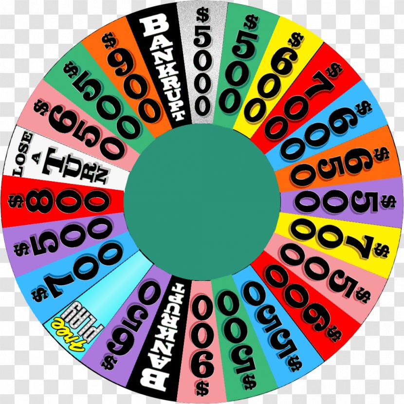Game Show Television Wheel - Backgrouns Transparent PNG