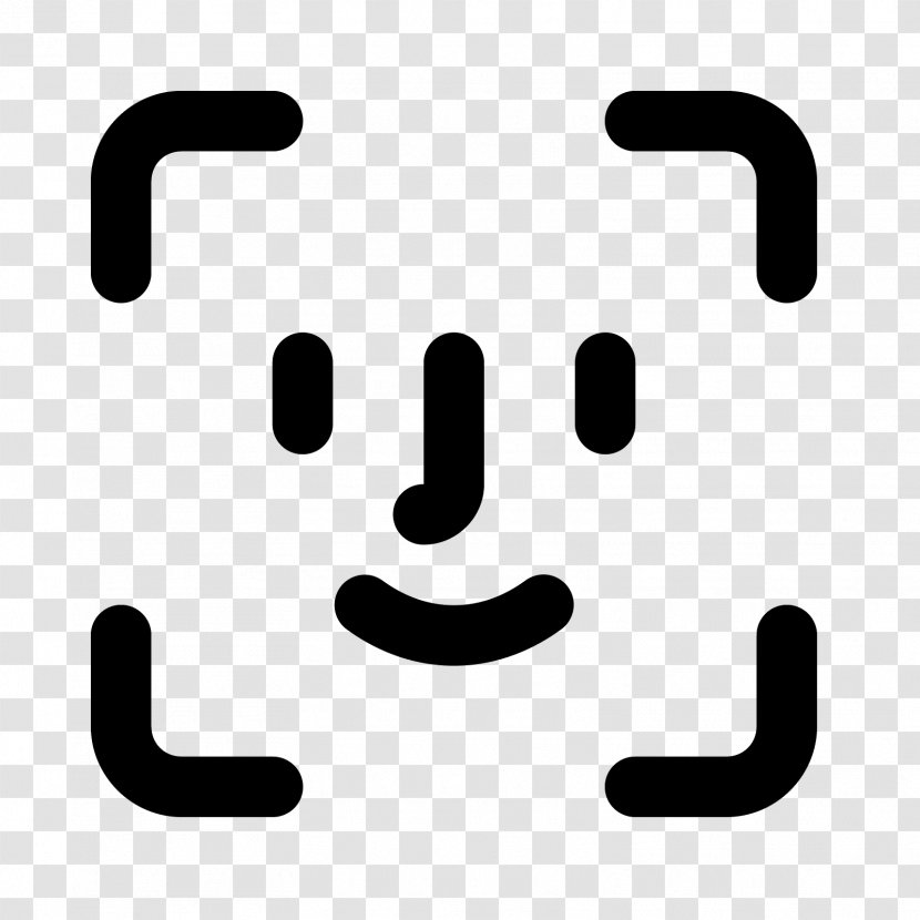 Smiley IPhone X Face ID - Touch Id Transparent PNG