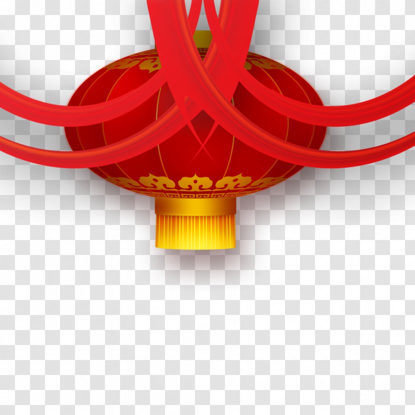 Chinese New Year Lantern - Red - Promotions Decoration Transparent PNG