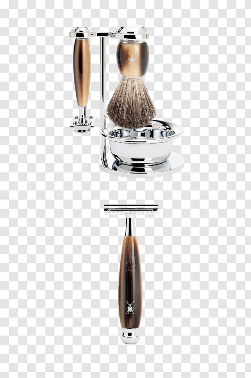 Shaving Taylor Of Old Bond Street Gillette Mach3 Straight Razor Proraso - Capelli - MUHLE Muller VIVO Germany Imported Men's Traditional Manual Soap Brush Set Transparent PNG