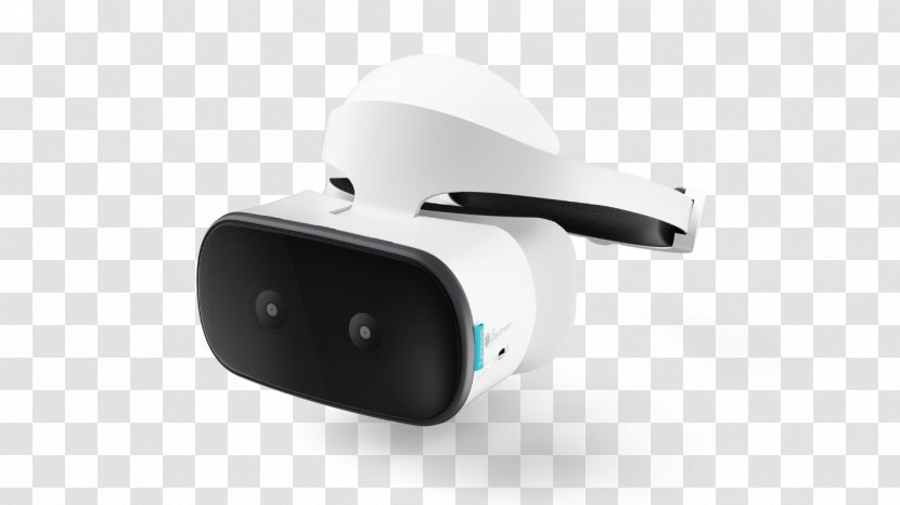 Virtual Reality Headset Head-mounted Display Google Daydream Lenovo - Augmented - Electronic Device Transparent PNG
