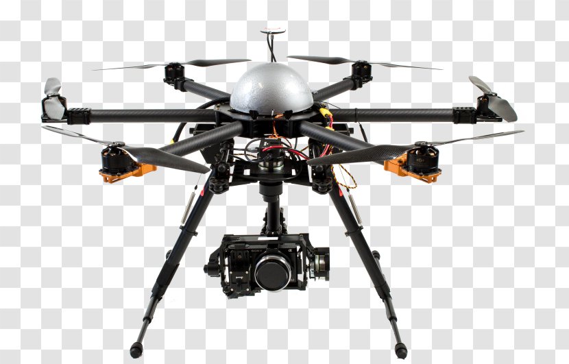 Unmanned Aerial Vehicle Helicopter Quadcopter Architectural Engineering Photography - Robot Transparent PNG