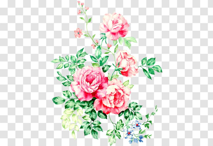 Garden Roses Floral Design Flower Decoupage - Plant Stem Transparent PNG