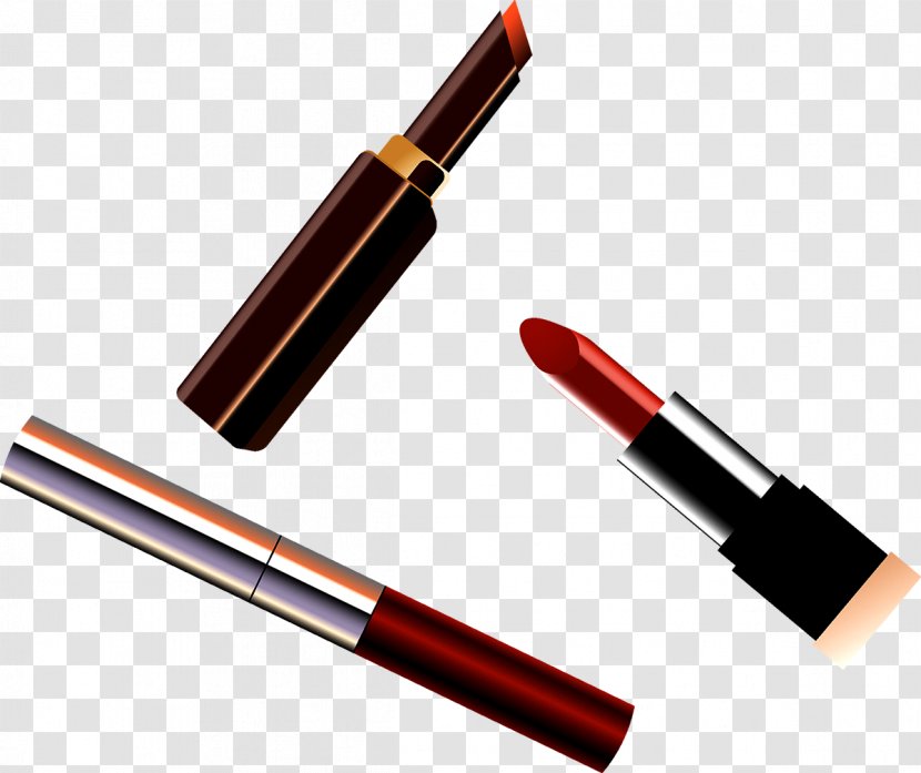 Cosmetics Euclidean Vector Lipstick Make-up - Cross Product Transparent PNG