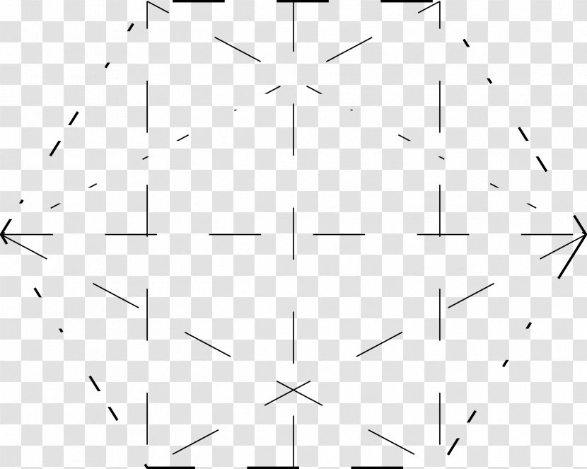 Triangle Point Area White - Black And Transparent PNG
