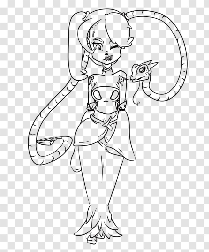 Maleficent Evie Ben Coloring Book - Organism - Squigly Line Transparent PNG