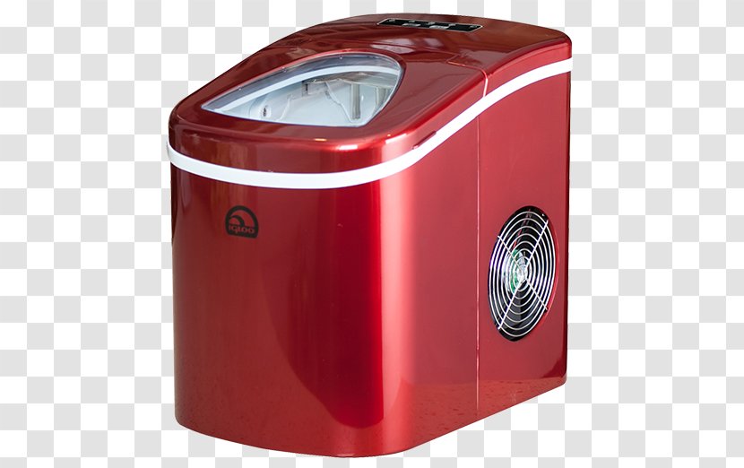 Ice Makers Igloo Compact Maker Ice108 Portable - Countertop - Red Fridge Transparent PNG