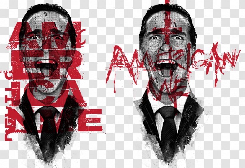 American Psycho Character Christian Bale Font - Macbeth Logo Transparent PNG