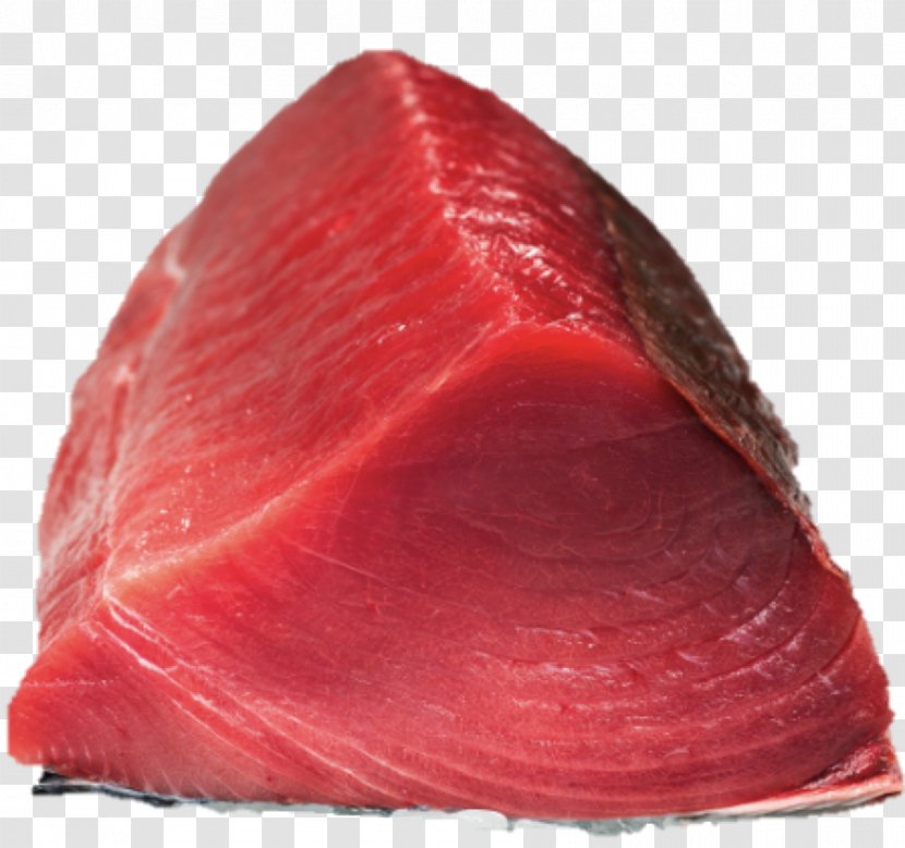 Bresaola Sashimi Yellowfin Tuna Fish Fillet - Meat Transparent PNG