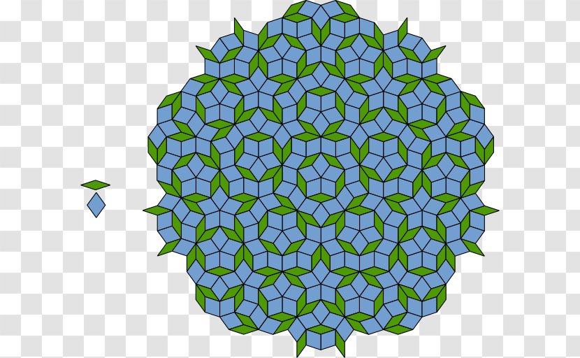Penrose Tiling Tessellation Aperiodic Physicist Prototile - Geometry - Freehand Background Transparent PNG
