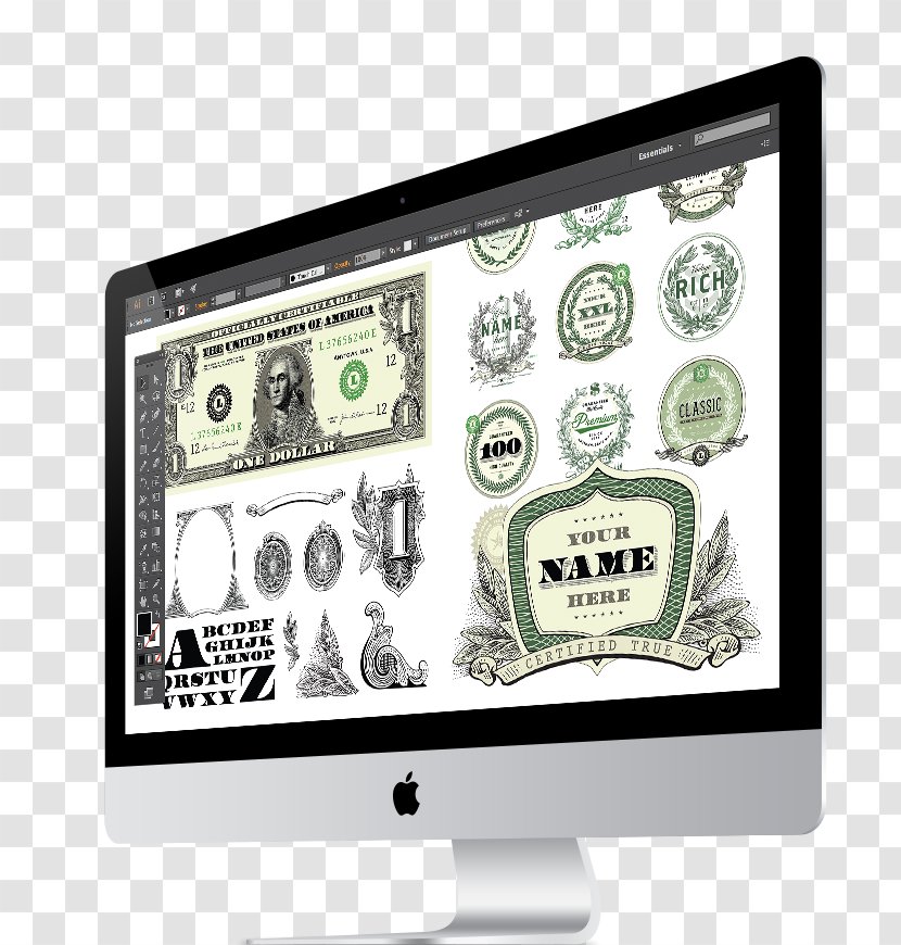 Clip Art Vector Graphics Image Drawing United States One Hundred-dollar Bill - Royaltyfree - Dollar Templates Transparent PNG