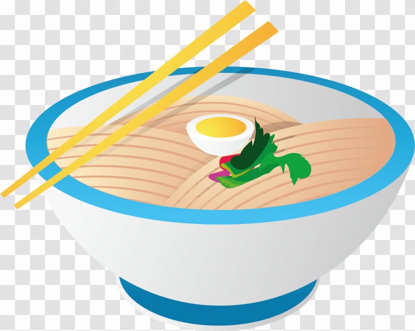 Shrimp Roe Noodles Kal-guksu Instant Noodle Korean Cuisine - Bowl - Egg Transparent PNG
