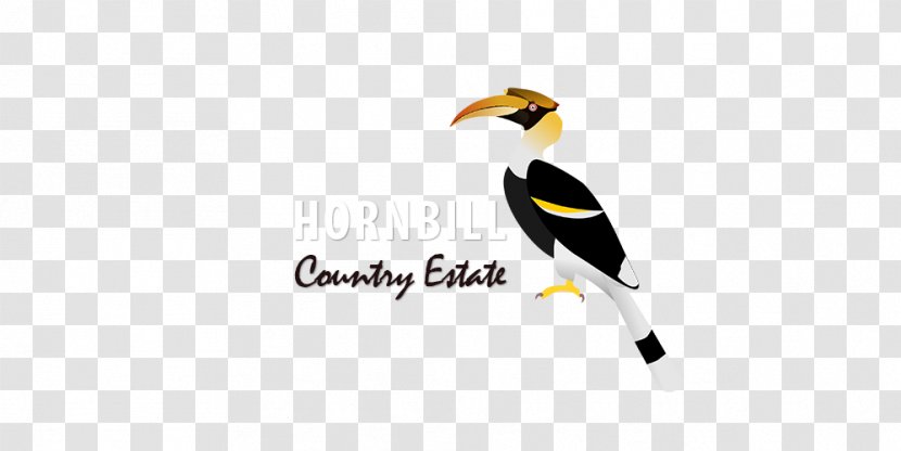 Beak Brand Great Hornbill Logo - Yellow - Bulldog Draw Transparent PNG