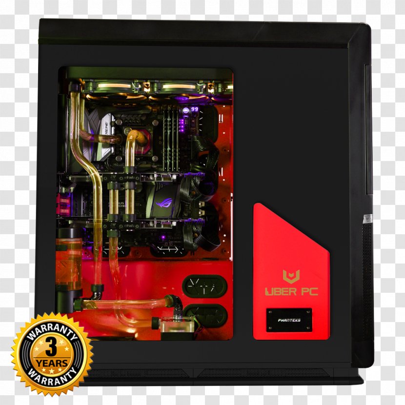 Computer Cases & Housings Hulk Hardware System Cooling Parts Case Modding - Water - Red Transparent PNG