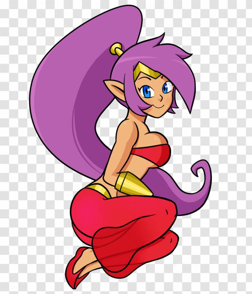 Shantae And The Pirate's Curse Shantae: Half-Genie Hero WayForward Technologies DeviantArt - Cartoon - Art Transparent PNG