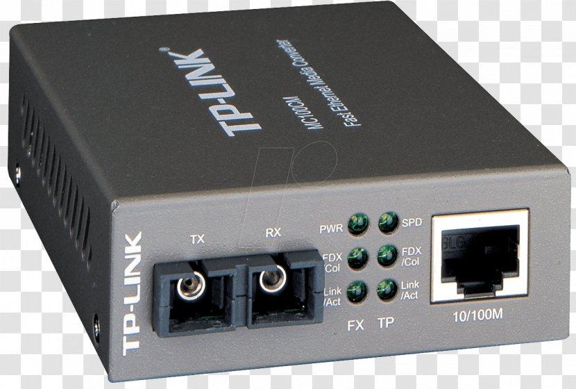 Fiber Media Converter Gigabit Ethernet Multi-mode Optical Fast - Electronics - 100basetx Transparent PNG