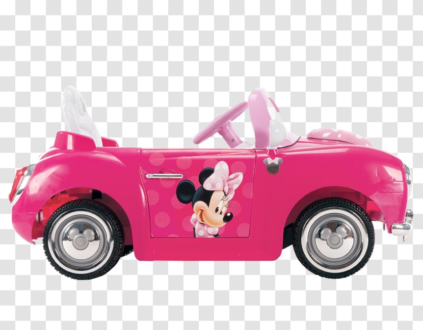 minnie mouse motorized car