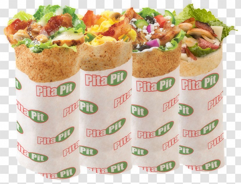 Pita Pit Fast Food Restaurant - Recipe - Menu Recipes Transparent PNG