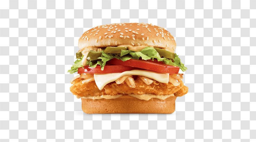 Chicken Sandwich Hamburger Church's Jack In The Box - As Food - Grilled Transparent PNG