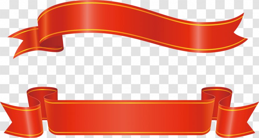 Ribbon Red - Rectangle Transparent PNG