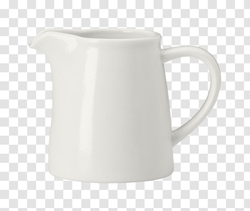 Jug White - Coffee Cup - Earthenware Dishware Transparent PNG