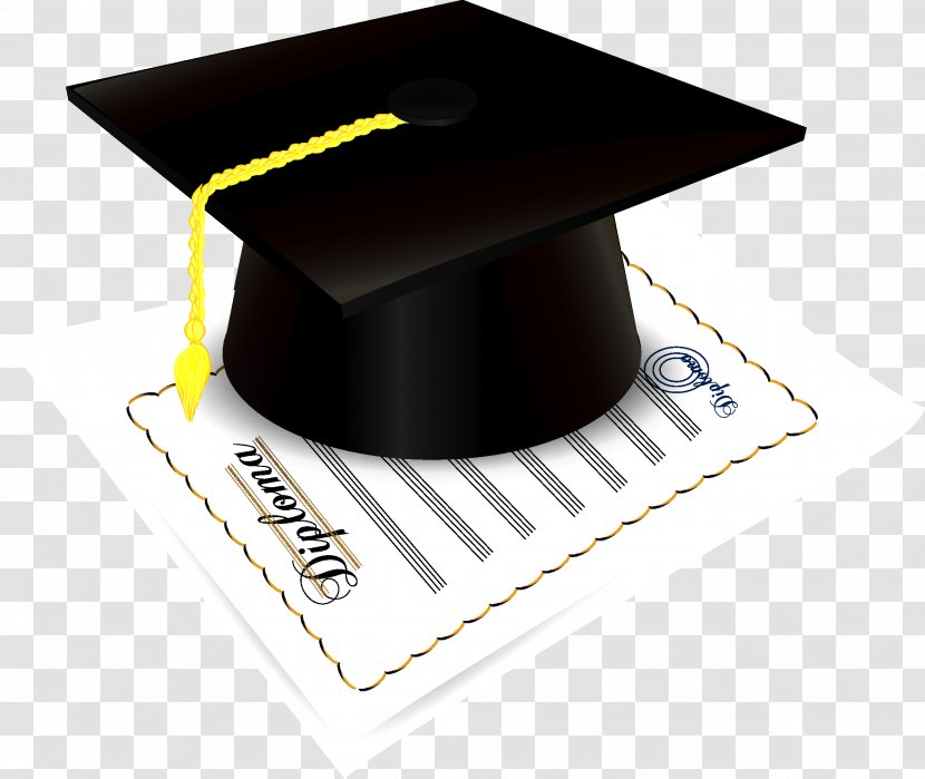 Graduation Ceremony Square Academic Cap Diploma Clip Art - Dr. Transparent PNG