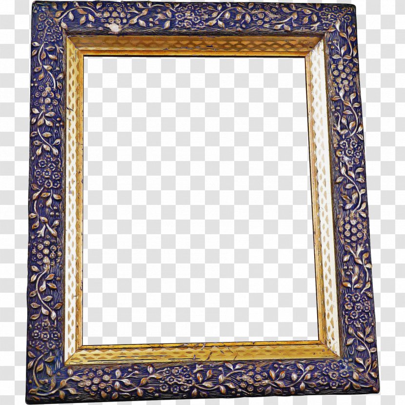 Floral Design Frame - Mirror - Interior Transparent PNG