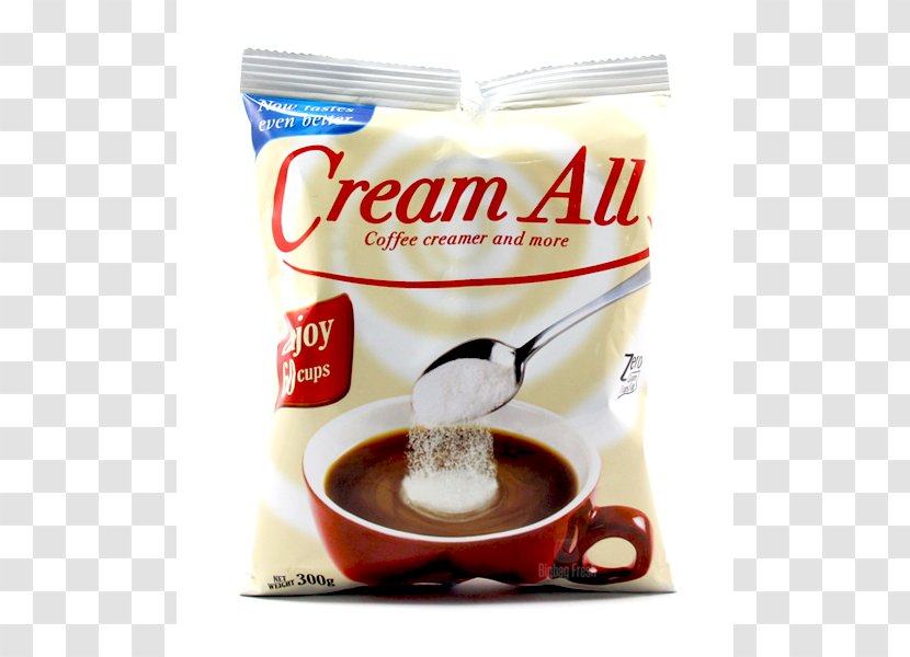 Instant Coffee Non-dairy Creamer White - Nondairy Transparent PNG