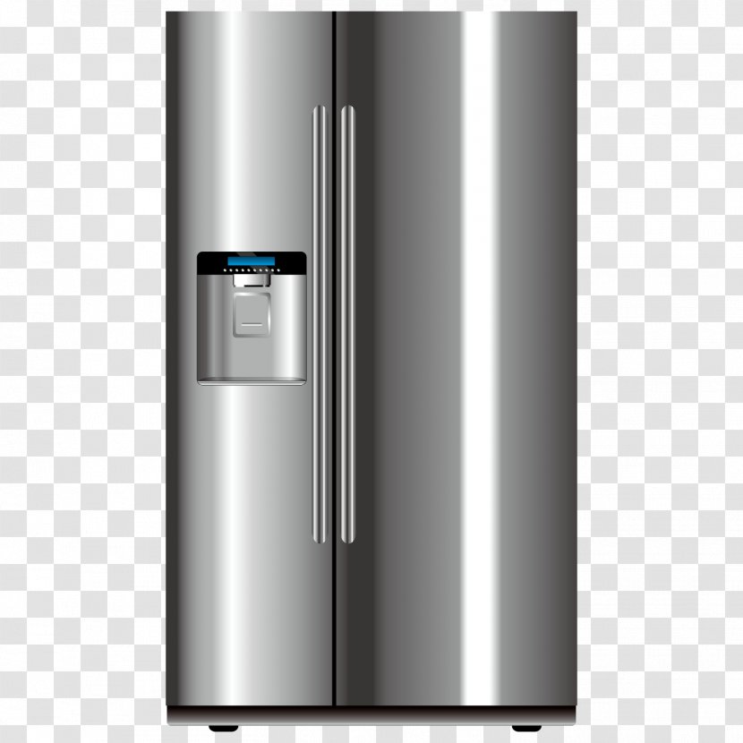 Refrigerator Euclidean Vector Home Appliance - Vecteur - Household Refrigerators Transparent PNG