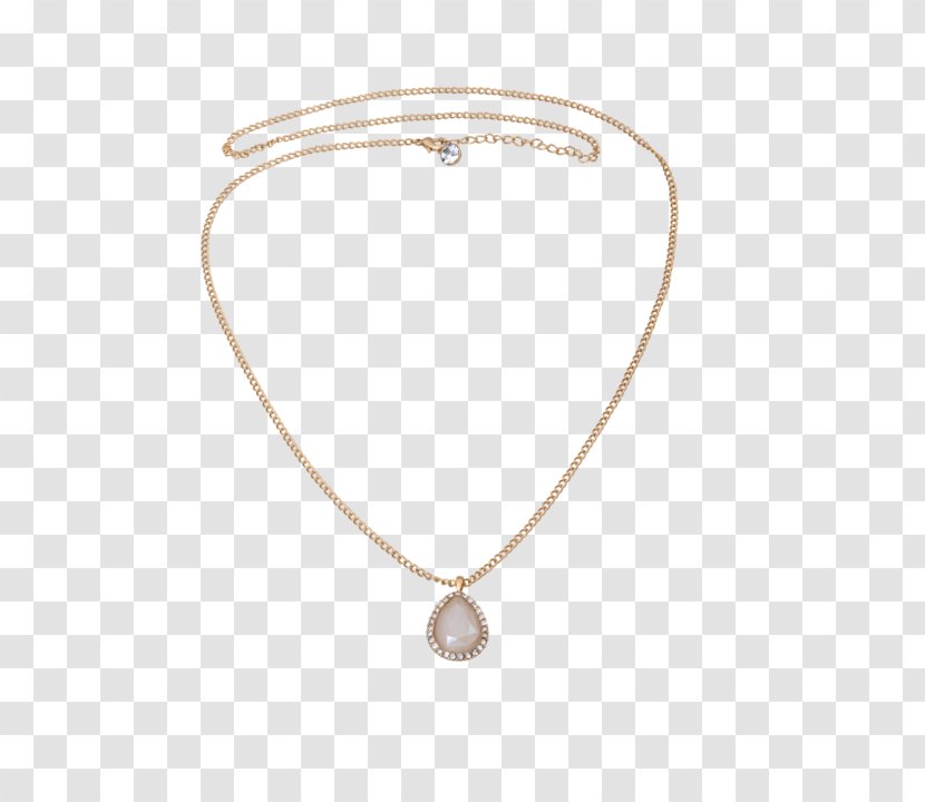 Necklace Gold Jewellery Chain Charms & Pendants - Swarovski Ag Transparent PNG