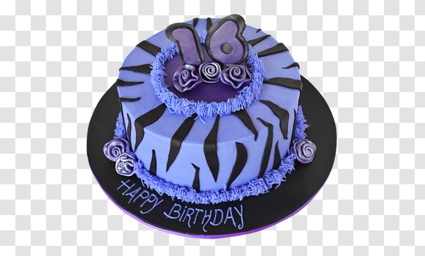 Birthday Cake Decorating Sweet Sixteen - Torte Transparent PNG