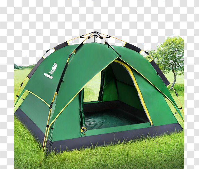 Tent Camping Outdoor Recreation Taobao Quechua - Shade - Tents And Green Grass Transparent PNG