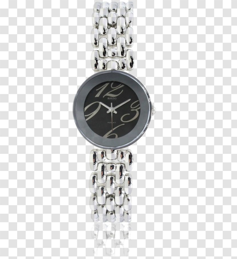 Watch Rado Quartz Clock Strap - Radar Florence Series Of Black Digital Dial Watches Transparent PNG