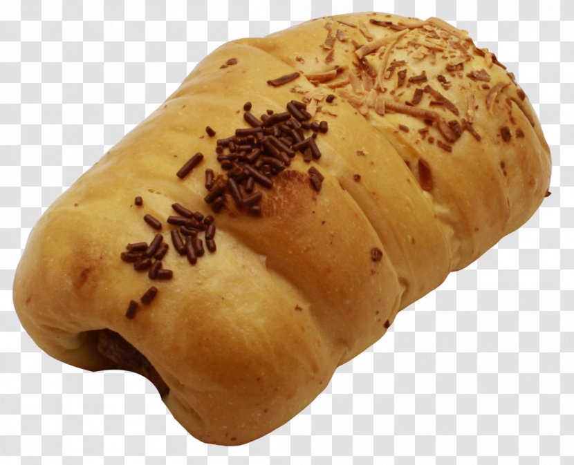 Small Bread Croissant Pain Au Chocolat Banana Pudding - Pan - Cheese Transparent PNG