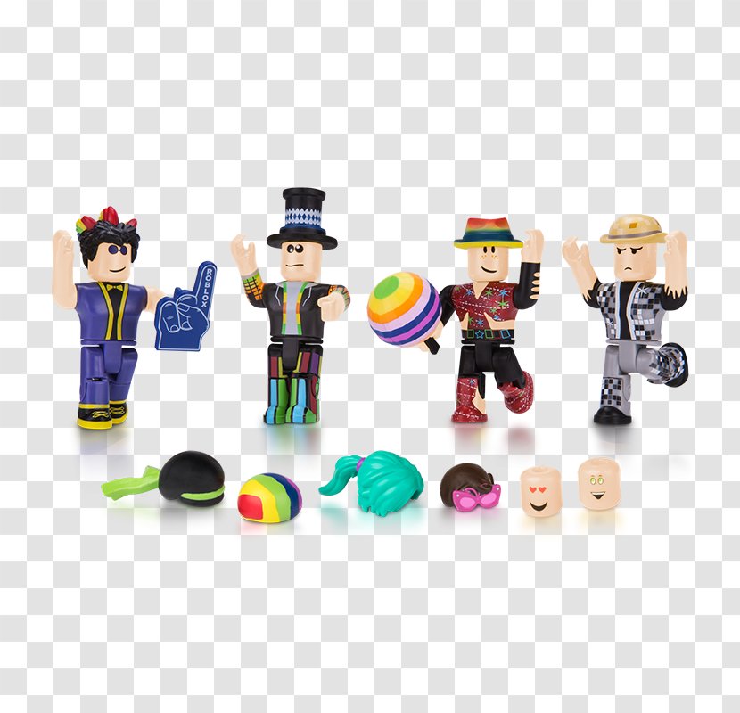 Roblox Mix & Match Set Action Toy Figures Series Mystery Pack Figure Jazwares - Funk - Bigfoot Flyer Transparent PNG
