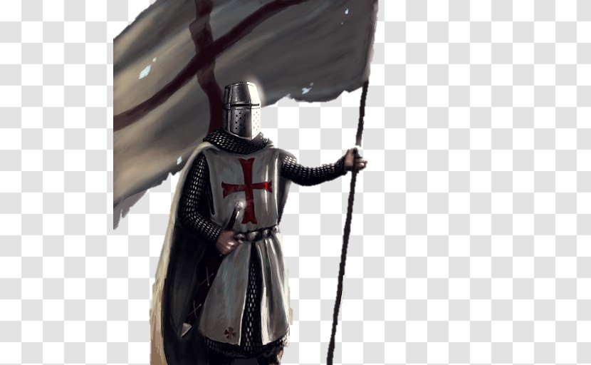 Crusades Knights Templar Knight Crusader Holy Land - Hospitaller Transparent PNG