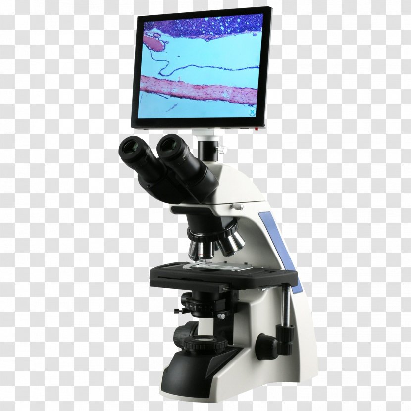 Optical Microscope Liquid-crystal Display Computer Monitors Digital - Touchpad Transparent PNG