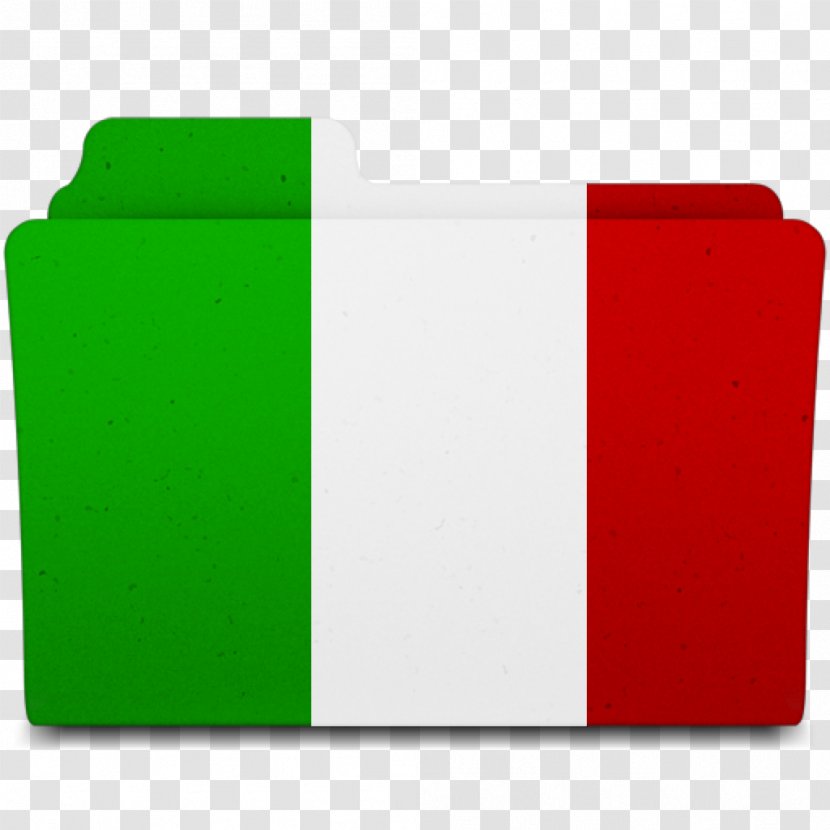 Flag Of Italy Directory - Green Transparent PNG