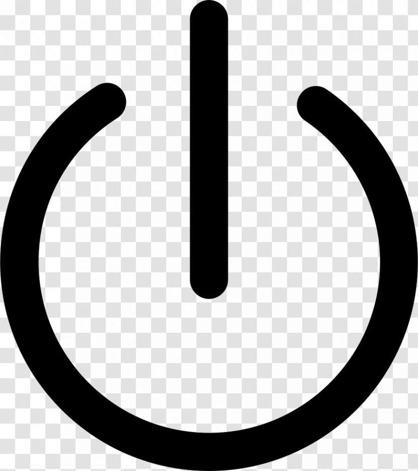 Button - Power Symbol Transparent PNG