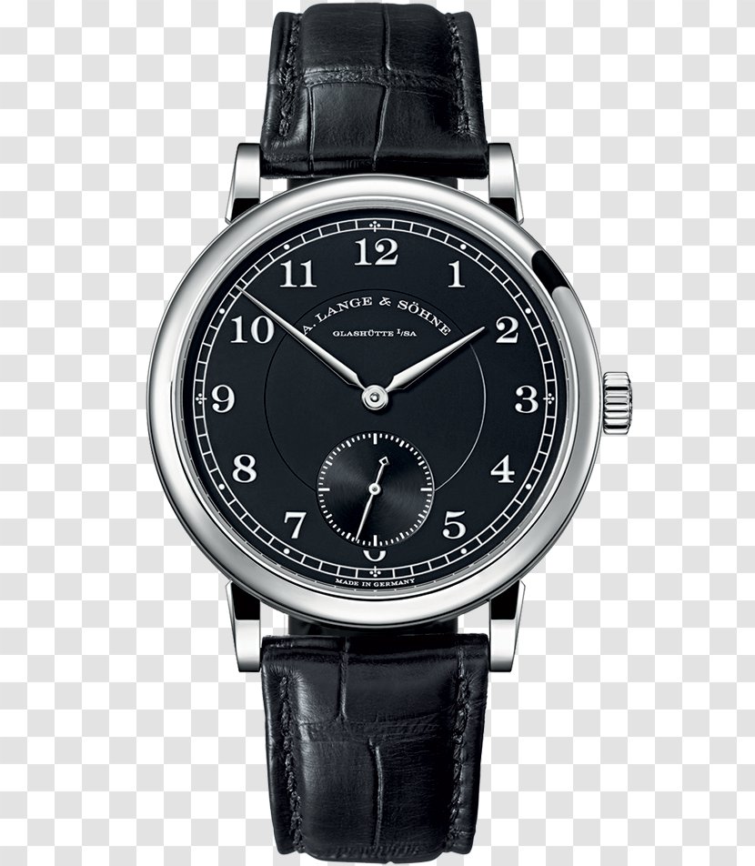 A. Lange & Söhne 1815 Watchmaker Salon International De La Haute Horlogerie - Strap - Silver Black Solid Letter Transparent PNG