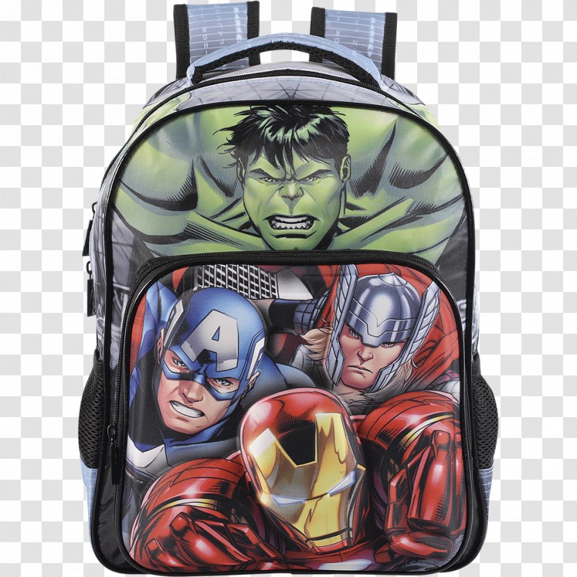 Backpack Spider-Man Rodinha Xeryus Avengers - Kids Transparent PNG